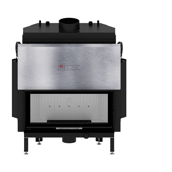 Termoșemineu Hitze Albero AquaSystem ALAQS 90×41.G-D 21 kW Ghilotină - Pret Ieftin