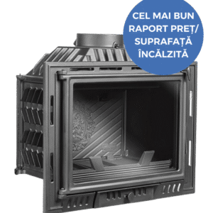 Șemineu pe lemne Kawmet W6 ECO 10,1 kW - Pret Ieftin